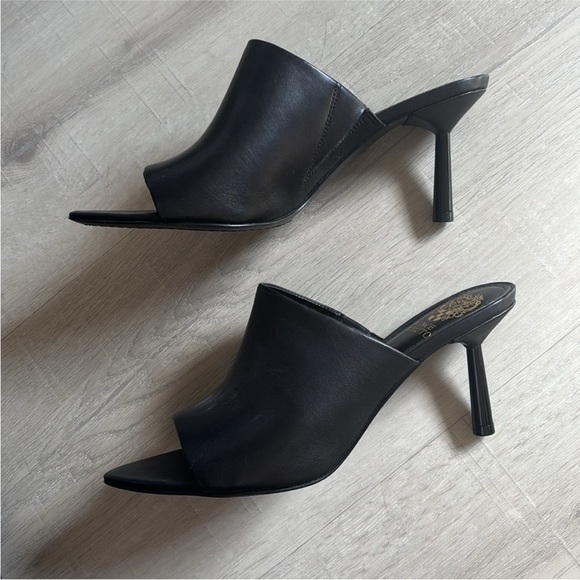 Vince Camuto Pileesa pointed toe slip on heel sandals 10 - Picture 3 of 5